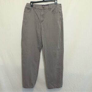 B-5 Gloria Vanderbilt Amanda‎ PLUS SIZE 14 Gray Denim Jeans